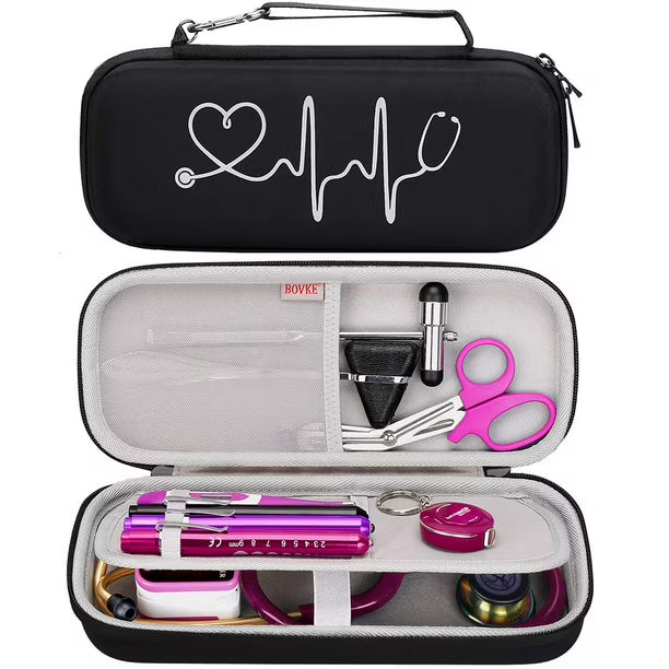 ESTUCHE CON SEPARADOR PARA ESTETESCOPIO Y ACSESORIOS