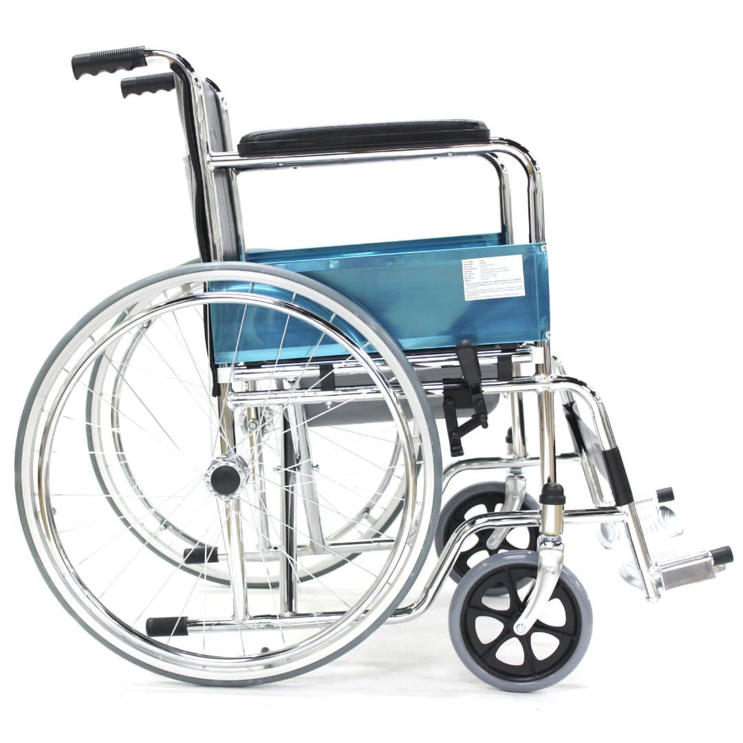 SILLA DE RUEDA STANDAR CON BAÑO