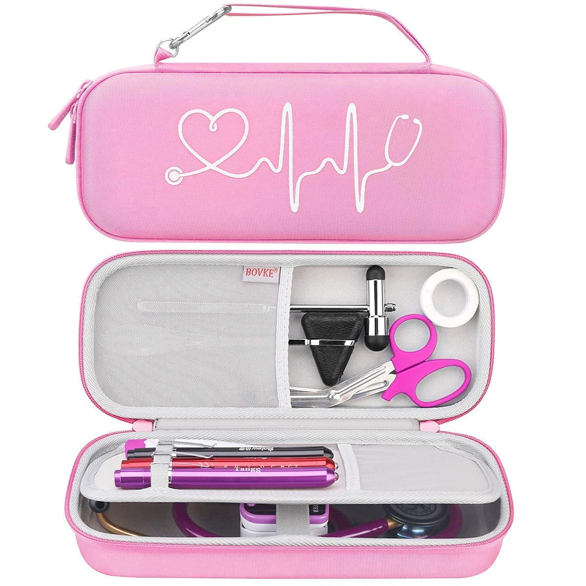 ESTUCHE CON SEPARADOR PARA ESTETESCOPIO Y ACSESORIOS