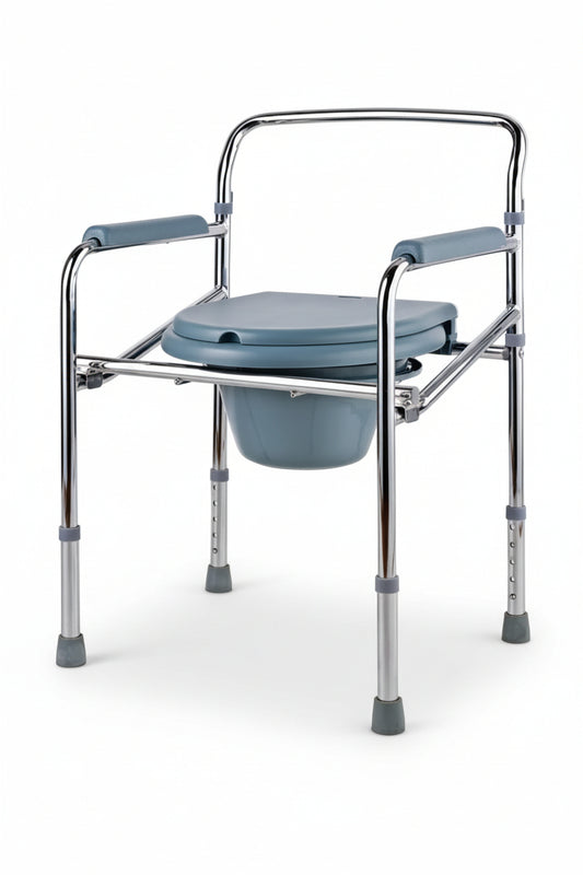 BAÑO PORTATIL PLEGABLE CROMADO DY-02894(5)