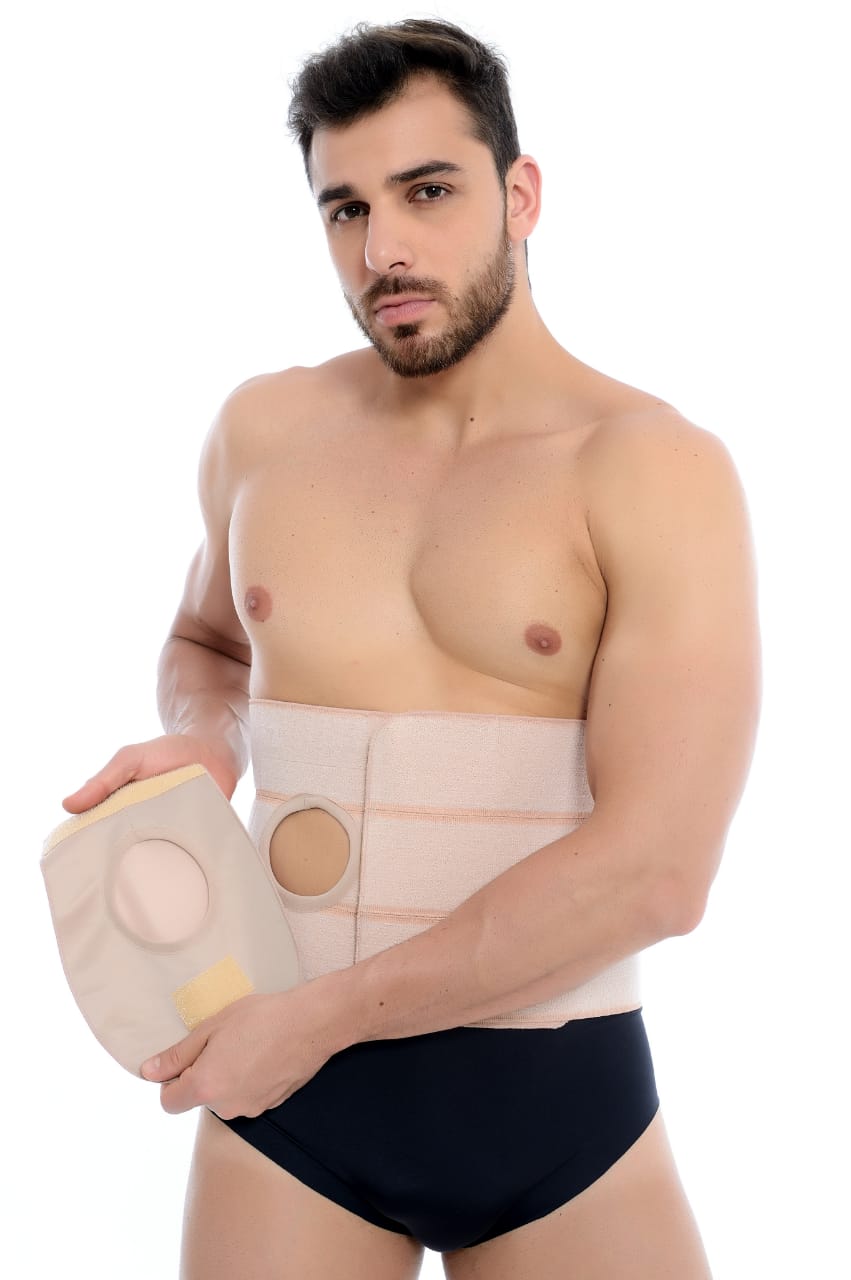 FAJA DE COLOSTOMIA DE 3 PANELES BIOBELA