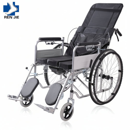 SILLA DE RUEDA RECLINABLE CON BAÑO TX-1139